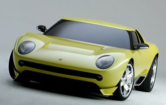  Lamborghini Miura.  Lamborghini