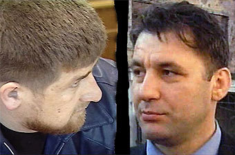 Рамзан Кадыров (кадр НТВ, архив), Бислан Гантамиров (кадр НТВ, архив) Рамзан Кадыров (кадр НТВ, архив), Бислан Гантамиров (кадр НТВ, архив)