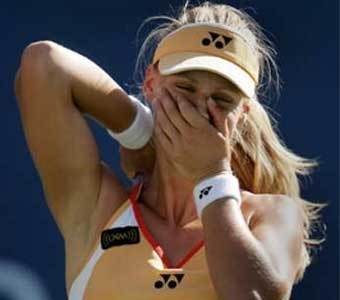 Елена Дементьева во время US Open. Фото Reuters Елена Дементьева во время US Open. Фото Reuters