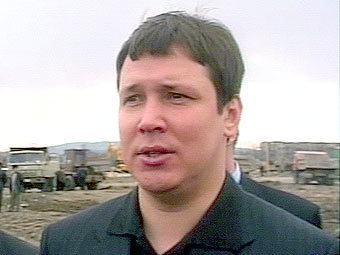 Премьер-министр Чечни Сергей Абрамов. Кадр НТВ, архив Премьер-министр Чечни Сергей Абрамов. Кадр НТВ, архив