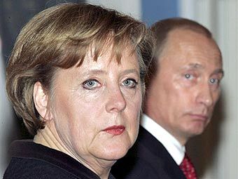 Ангела Меркель и Владимир Путин. Фото AFP Ангела Меркель и Владимир Путин. Фото AFP
