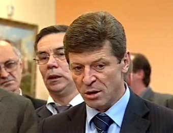 Полпред президента РФ в ЮФО Дмитрий Козак. Кадр "Первого канала", архив Полпред президента РФ в ЮФО Дмитрий Козак. Кадр "Первого канала", архив