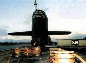 РПКСН проекта 667БДРМ, ВМФ России. Фото с сайта http://submarine.id.ru РПКСН проекта 667БДРМ, ВМФ России. Фото с сайта http://submarine.id.ru