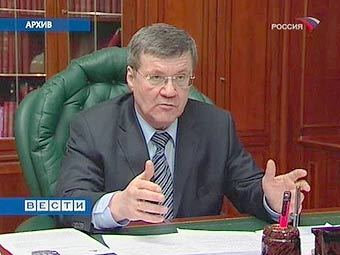 Юрий Чайка. Кадр телеканала "Россия" Юрий Чайка. Кадр телеканала "Россия"