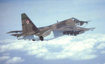 Штурмовик Су-25. Фото с сайта airforce-technology.com Штурмовик Су-25. Фото с сайта airforce-technology.com