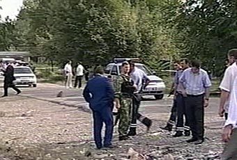 Милиция в Ингушетии. Кадр телеканала "Россия", архив