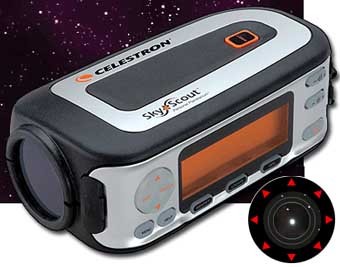 �������� SkyScout � �������-���������. ��������� � ����� Celestron.