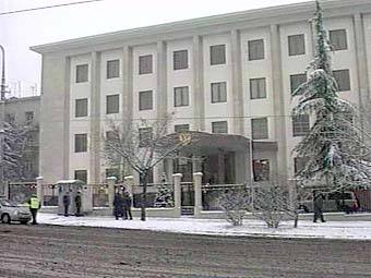 Посольство России в Грузии. Кадр телеканала НТВ 