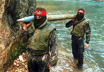 Боевики "Хезболлы". Фото с сайта irandefence.net