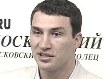 Владимир Кличко. Кадр телеканала НТВ, архив