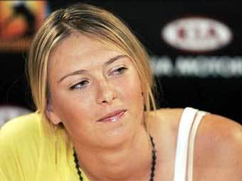 Мария Шарапова. Фото с сайта sharapova.ru