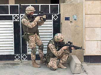 Эстонские военнослужащие в Ираке. Фото с сайта vm.ee 