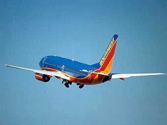 Самолет авиакомпании Southwest Airlines. Фото пресс-службы компании