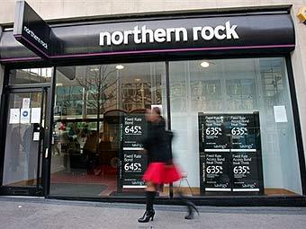 Отделение Northern Rock в Ливерпуле. Фото AFP