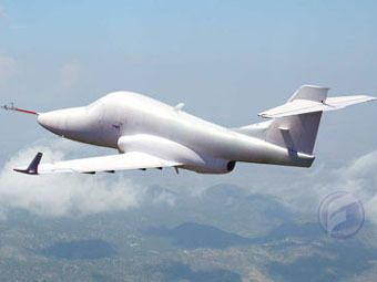 Новый БПЛА, создаваемый на базе самолета D-Jet. Иллюстрация с сайта flightglobal.com