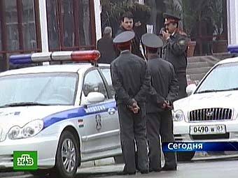 Милиционеры в Душанбе. Кадр телеканала НТВ, архив.