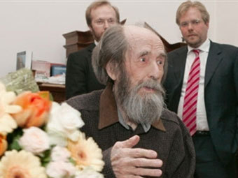 Александр Солженицын. Фото лета 2007 года из архива AFP