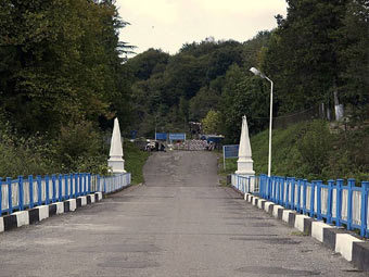 Грузинская граница. Фото Юлии Вишневецкой