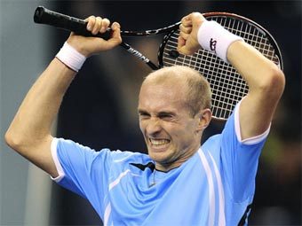 ������� ��������� ����� ������ � ���������� Tennis Masters Cup. ���� &copy;AFP