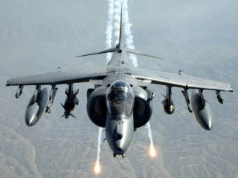Штурмовик Harrier. Фото с сайта www.defenseindustrydaily.com