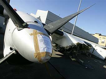 ������� ������������ �� ������� ATR-72. ���� &copy;AFP