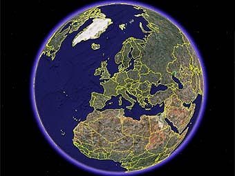 �������� �������� Google Earth