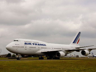 Boeing 747 ������������ Air France. ���� � ����� zap16.com