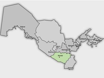 ��������������� ������� �� ����� �����������. ����������� � ����� map.uz