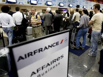 ��������� � ������ Air France � ��������� ���-��-�������. ���� &copy;AFP