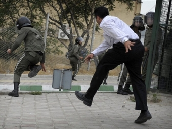 �������� ����������� � �������� �������� �� �����������. ���� &copy;AFP 