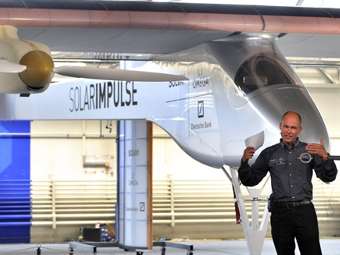 ������� ����� ������������� Solar Impulse. ���� &copy;AFP