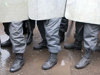 Сотрудники ОМОНа. Архивное фото ©AFP