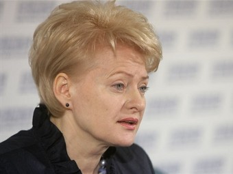 Даля Грибаускайте. Фото ©AFP