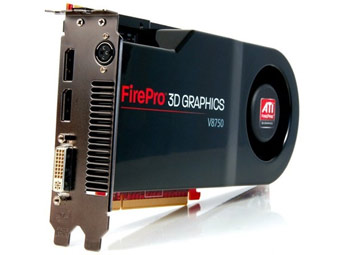 ATI FirePro V8750. ���� �����-������ �������������