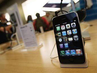 iPhone. ���� &copy;AFP