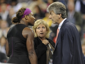 ������ ������� � ������� �� ����� ���������� US Open. ���� &copy;AFP