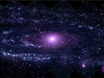 ����� ���� ��������� M31. ����������� NASA 