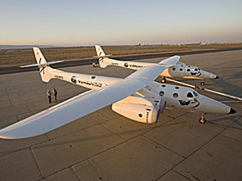 �������-�������� WhiteKnightTwo. ���� � ����� �������� Scaled Composites