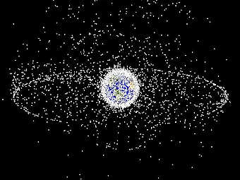 ����� � ��������� ������������ ������. ����������� � ����� orbitaldebris.jsc.nasa.gov
