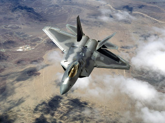 F-22 Raptor. Фото с сайта lockheedmartin.com