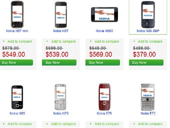 �������� Nokia � ���, ����������� � ����� nokiausa.com