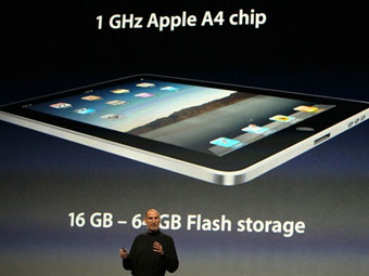 ����� �� ����������� iPad. ���� &copy;AFP