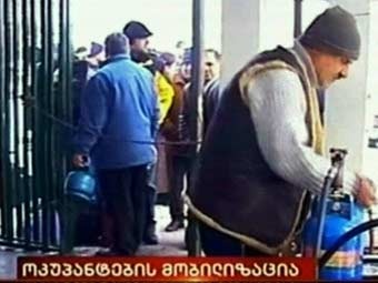 Фрагмент передачи телеканала "Имеди" от 13 марта 2010 года