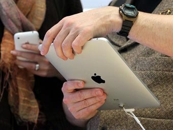 ���������� �� ������������������ iPad. ���� &copy;AFP