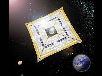 ������������ ������ �������� Ikaros. ����������� JAXA