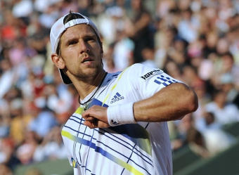 ����� ������� ����� ������ � 1/4 ������ Roland Garros. ���� &copy;AFP