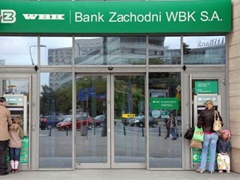 ���������  Bank Zachodni WBK. ���� (�)AFP