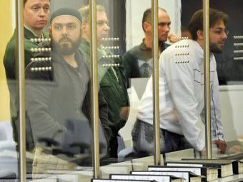Немецкие террористы из зауэрландской ячейки в зале суда. Фото ©AFP