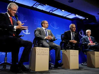  Clinton Global Initiative,          (  -  ).  ©AP