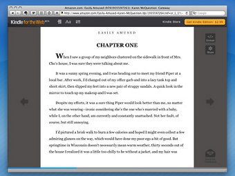Kindle for the Web, �������� � ����� Amazon